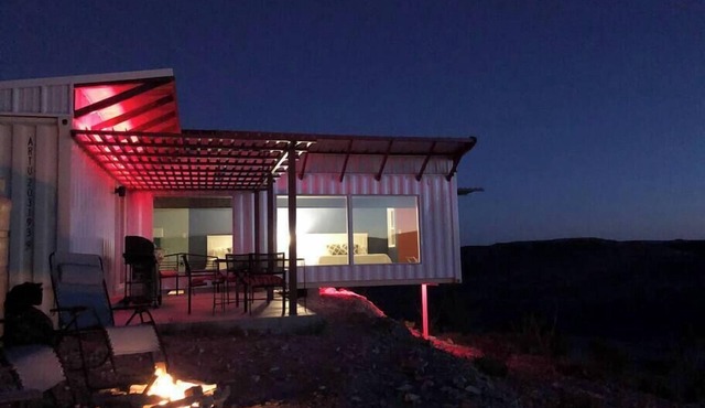 Fossil Knob Ridge -Cinnabar: Ultra-Modern Container Home