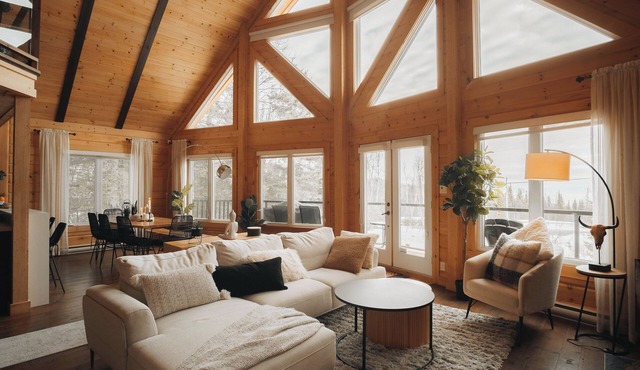 Hôtel à la maison - Chalet du bois, Spa et Vue
