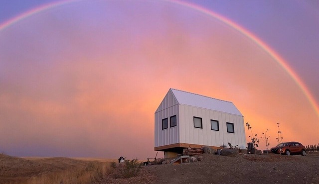 Hidden Haven Tiny House 2.0. Wide open spaces for humans and dogs!