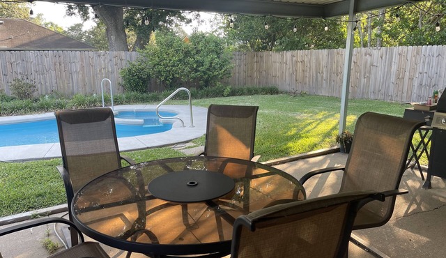 Home with pool