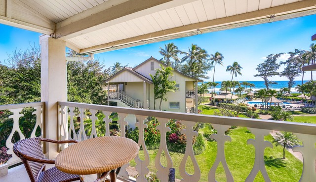 Islander on the Beach 309 Oceanview Top Floor Corner Studio with AC