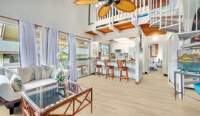 Kauai’s North Shore Is Truly A Tropical Beach Paradise! HEART OF PRINCEVILLE AC