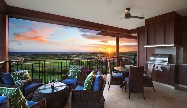 Kukui'ula Villa 8: Oceanview Condo w/AC/Private Lanai, Walk to Shops/Restaurants