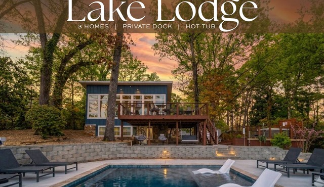 Lakefront Escape | Private Dock | Sleeps 24