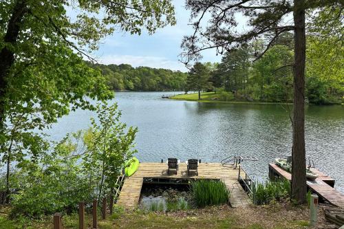 Lakefront & Trailside Escape w/Private Dock +Deck