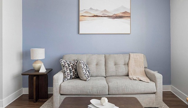 Landing | Modern 1BD, Gym, Yoga Studio