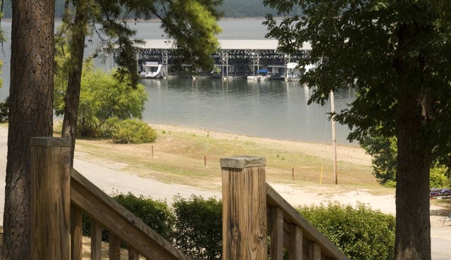 Mountain Harbor Queen Guest Room on Lake Ouachita by RedAwning