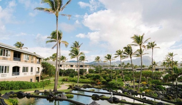 Ocean View Unit by Mahaulepu Trail, Great Pool & Free Parking + Full Kitchen