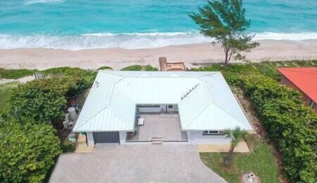 Oceanfront Modern Home w/Private Beach