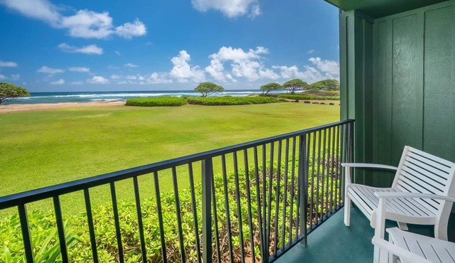 Premium Oceanfront Suite 1 King Bed at Kauai Beach Resort!