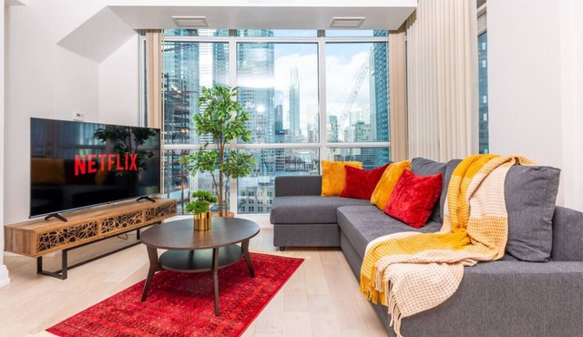 Prime Downtown 2BR - 5 Min to Scotiabank Arena