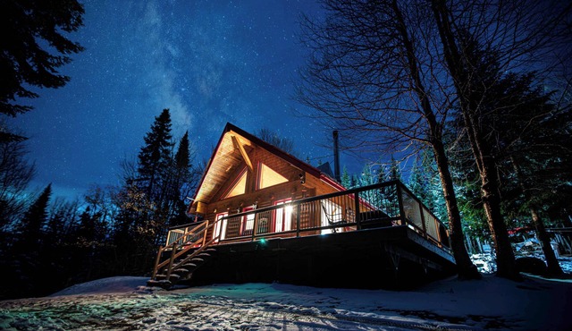 Quiet Refuge in Nature - Chalet la Sainte-Paix in Saint-Fabien-de-Panet