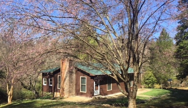 Riverfront cabin on Chauga River "Boarhogs Place"