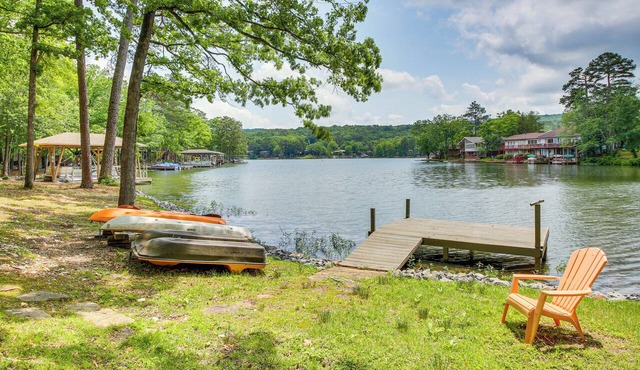 Scenic Studio on Lake Desoto w/Patio!