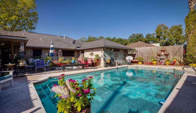 Spacious Bryan Vacation Rental w/Pool & Patio!