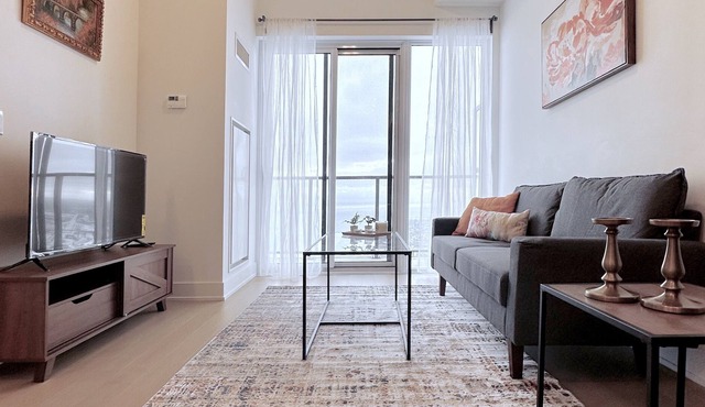 Stunning Views, Stylish 1BR Condo