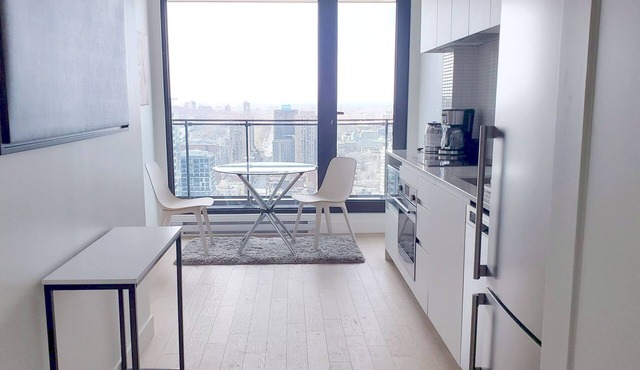 Superbe Condo Studio 100% Meublé & Équipé au Maestria, Quartier des Spectacles