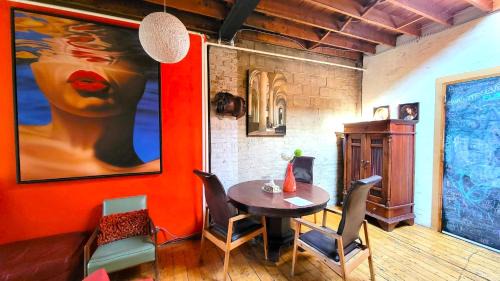 Unique Above Garage Loft