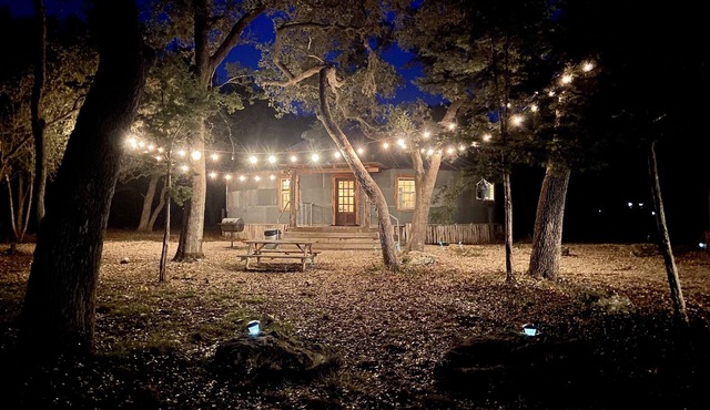 Upcycled Grain Bin Cabin