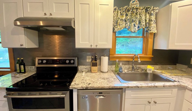Updated, Modern, Rustic, but Chic 3-Bedroom house in Townshend with WiFi/Heat/AC in Townshend