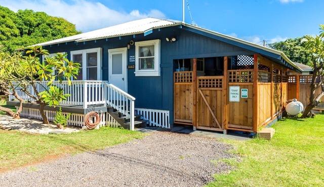 Waimea Beach Cottage by Destination Kauai - Charming 2BD, A/C, Walk to Ocean/Pier