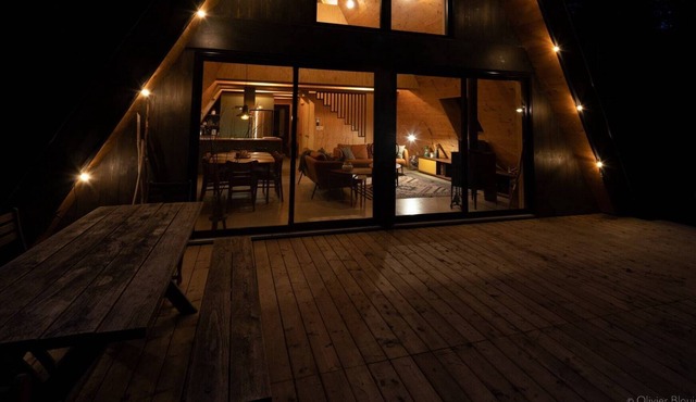 Waterfront, A-Frame, communion with nature,