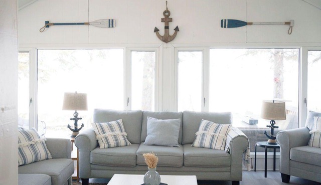 Waterfront Coastal Themed Cabin