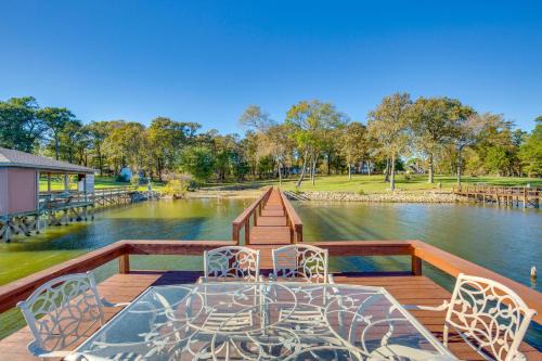 Waterfront Lake Fork Getaway w/Dock Access