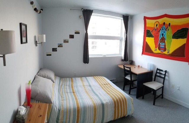 Very nice, clean and quiet double room next to downtown